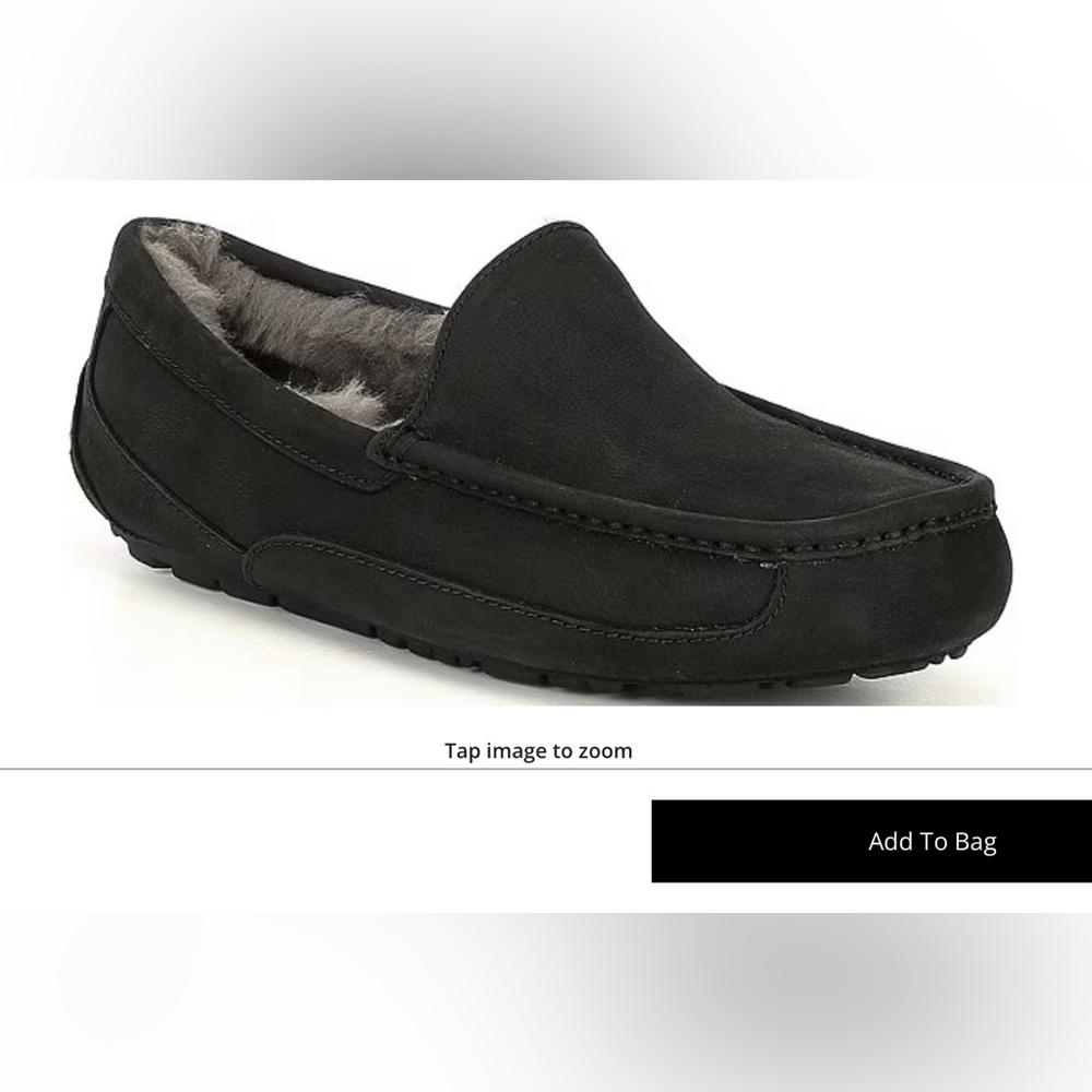 Men’s UGG Ascot leather slippers